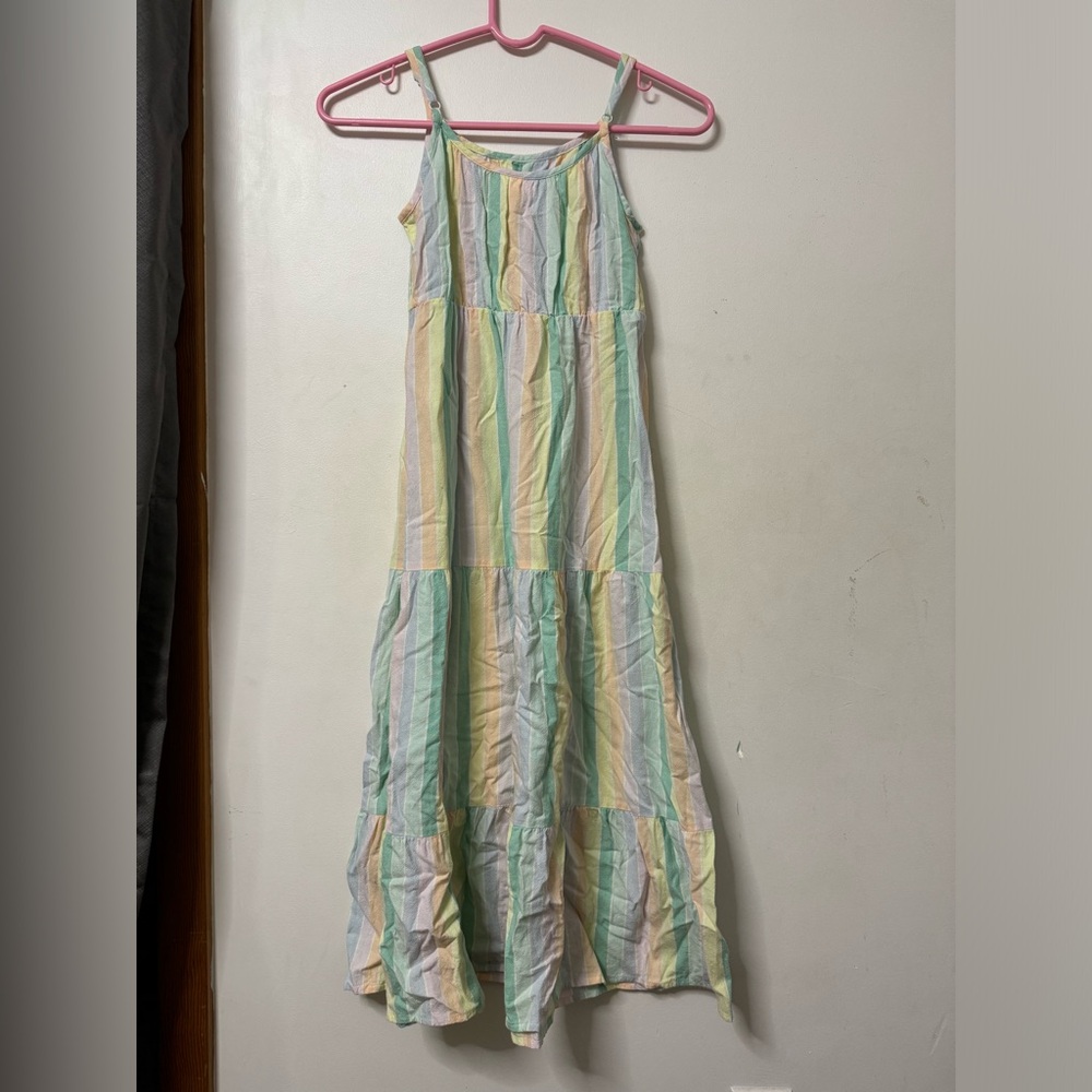Cat & Jack Full Length Rainbow Dress